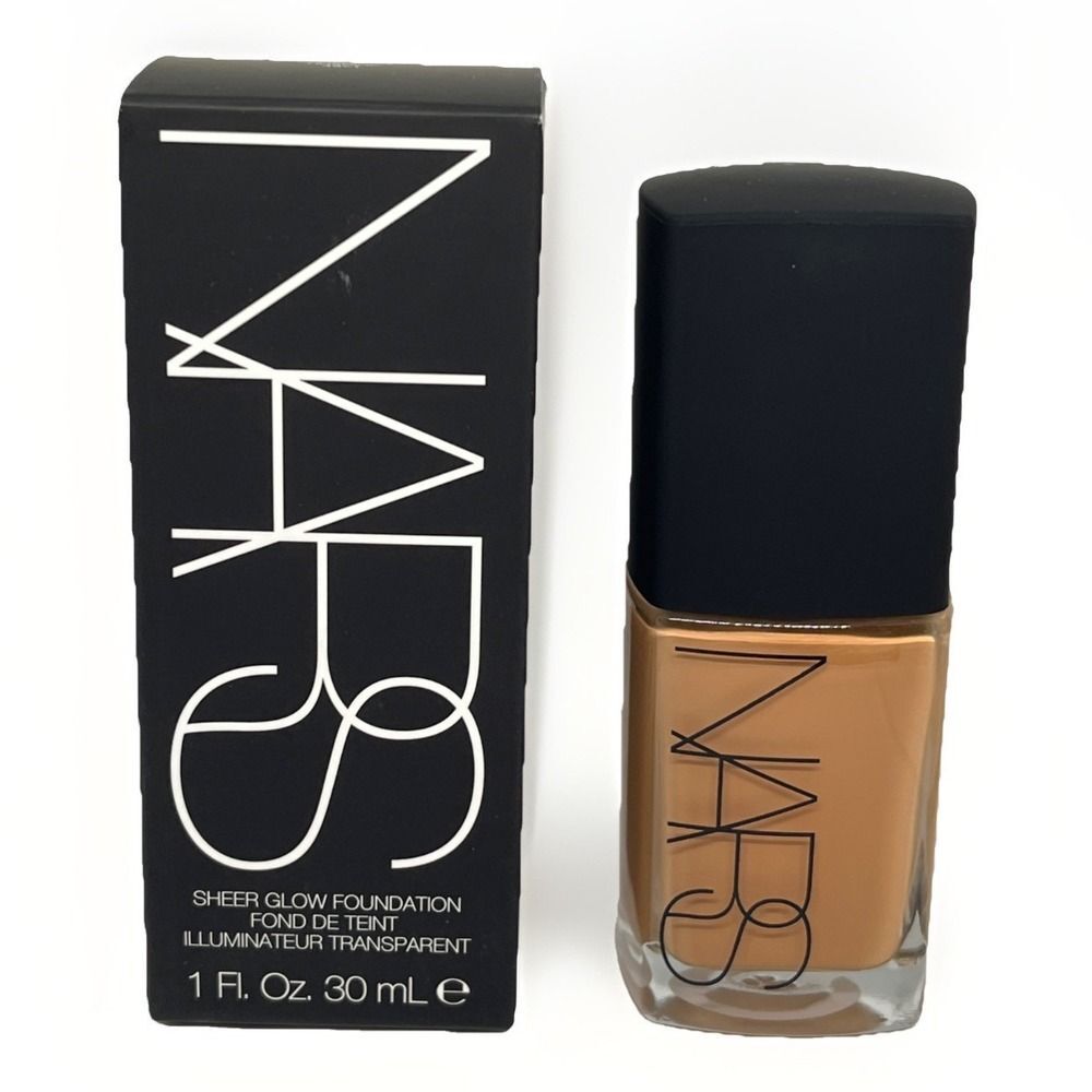 Nars Sheer Glow Foundation Buildable Coverage Medium/Dark 3.15 Bahia 2141
